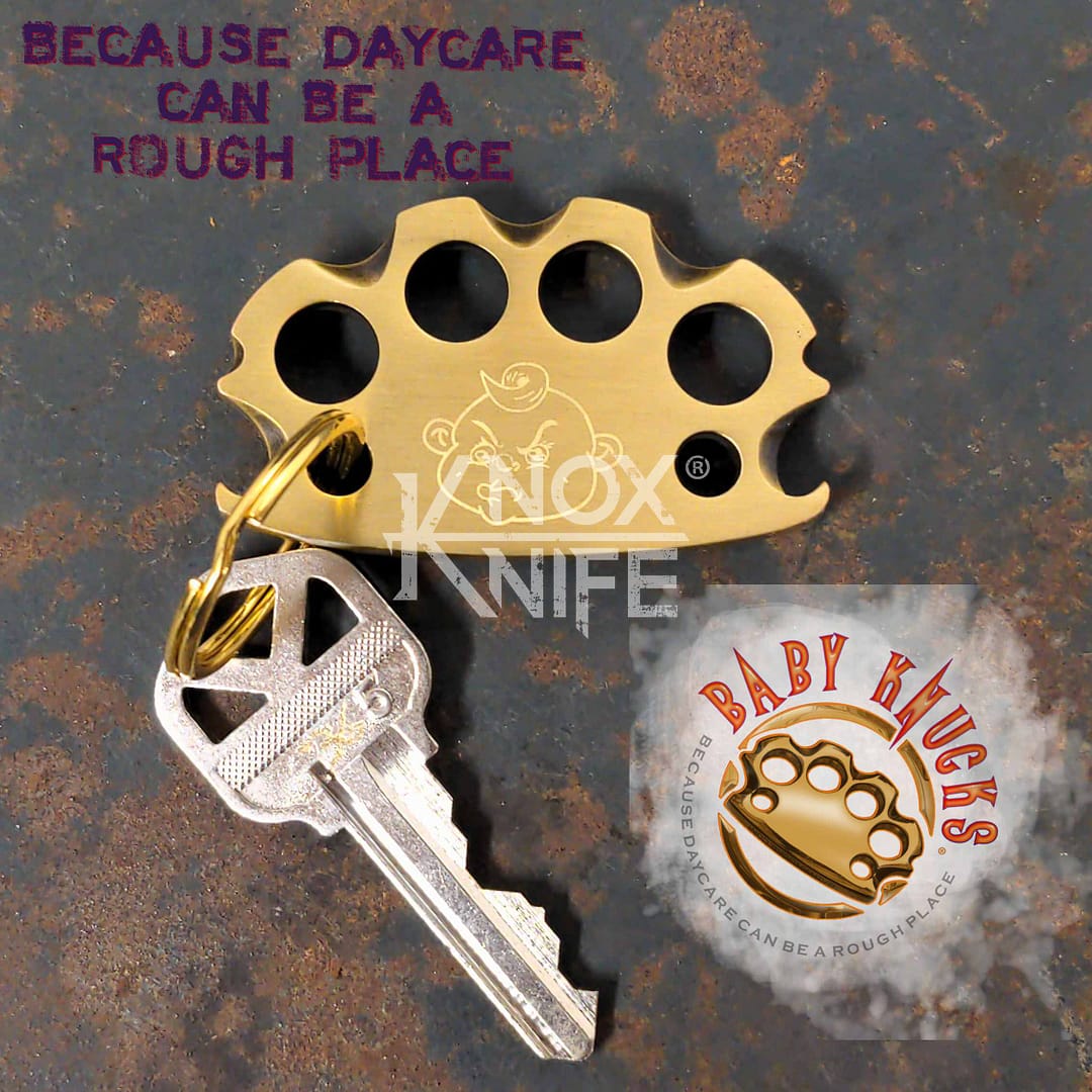 BabyKnucks Baby Brass Knuckles by KnoxKnives