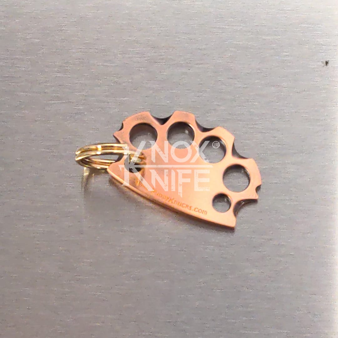 Puppyknucks Pet Brass Knuckles ID Tag by KnoxKnives