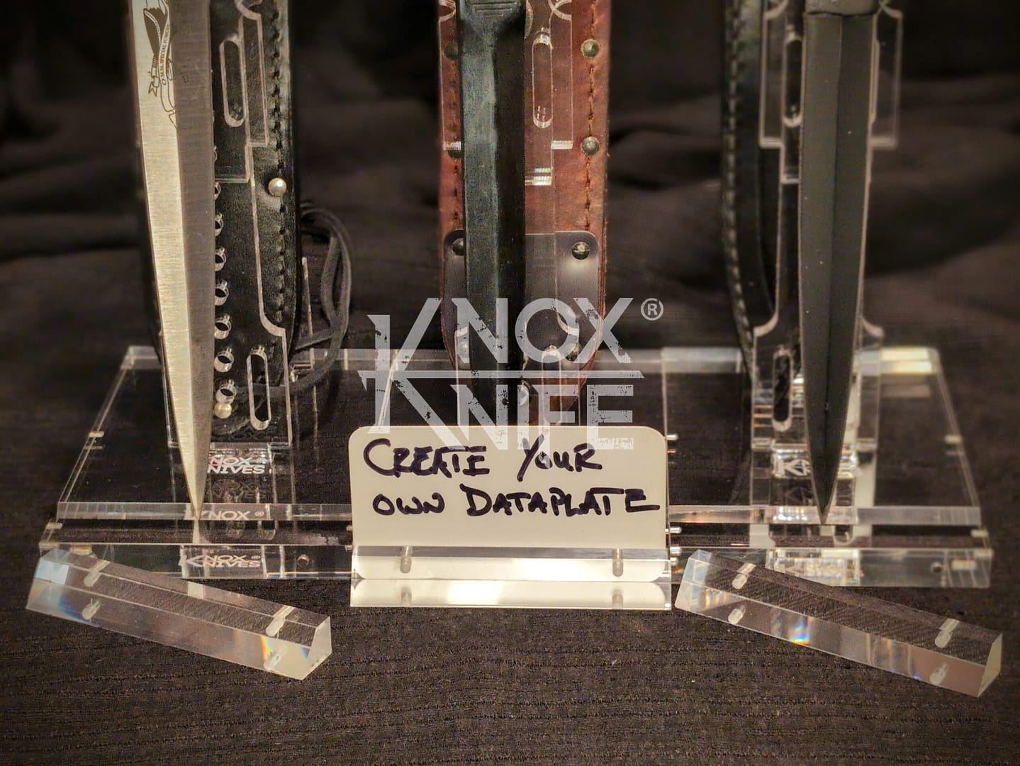 Al Mar Shadow Fairbairn Sykes Universal KNIFE & SHEATH Display Stand Knox Knives - Image 8