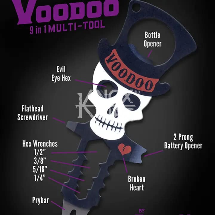 Good Mojo Voodoo 9in1 Bar Hiking Camping Backpacking Multi-tool - Image 2