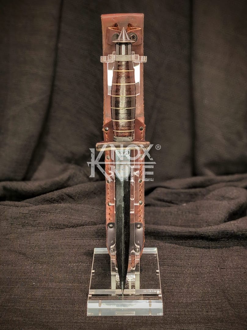 Al Mar Shadow Fairbairn Sykes Universal KNIFE & SHEATH Display Stand Knox Knives - Image 3